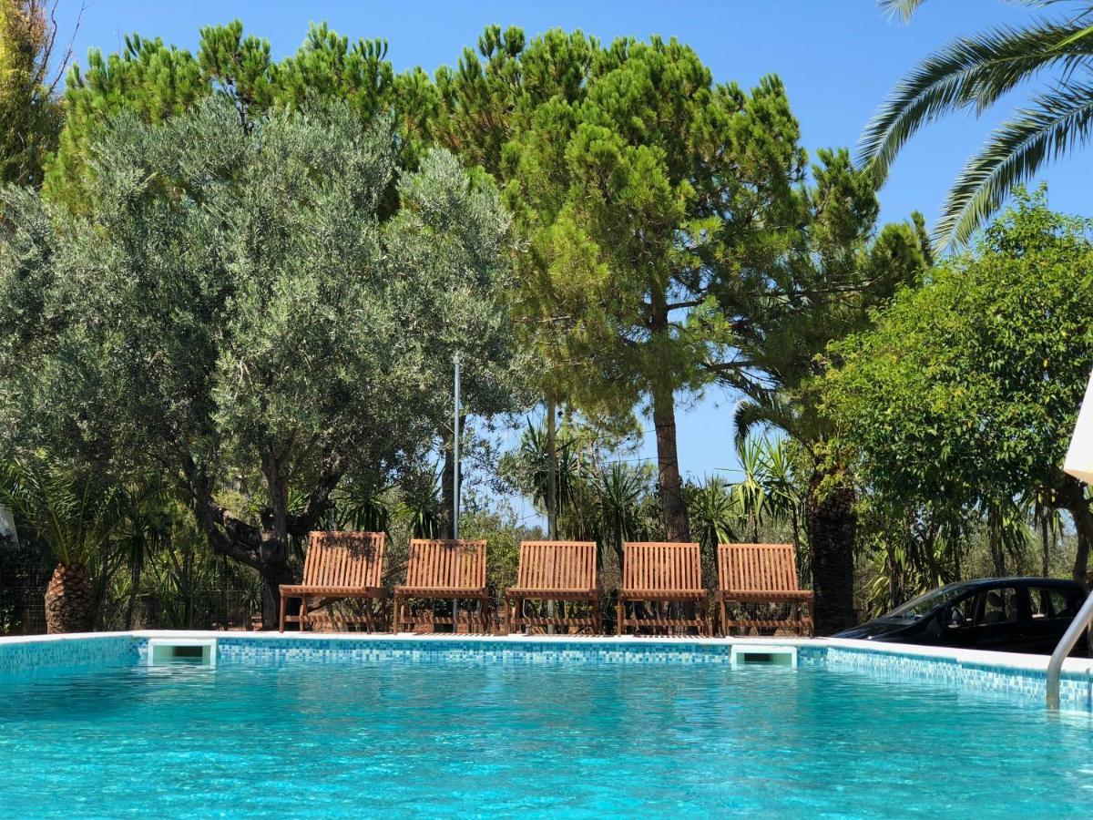 Country Villa Peloponnese with tennis court&pool Zevgolateíon Extérieur photo